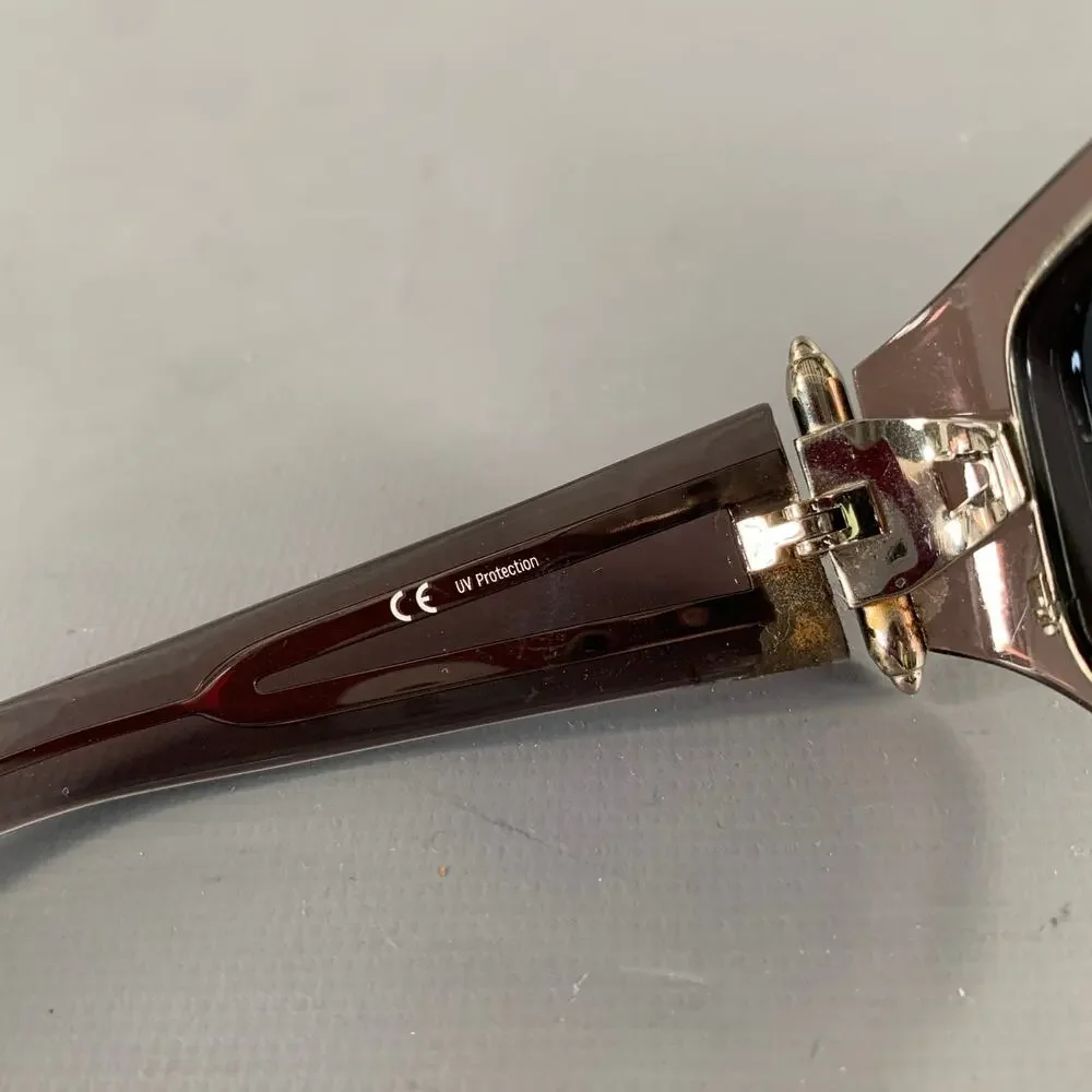 GAULTIER Silver Tan 56-6202 Acetate Sunglasses
